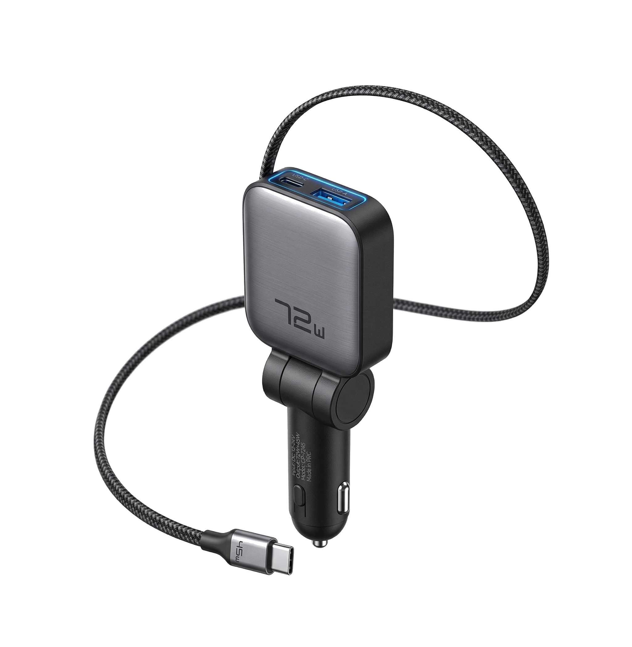 72W Retractable Cable